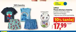 Lidl Piżama dziecięca z bawełny Lupilu Kraina Lodu oferta