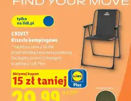 Lidl Krzesło kempingowe Crivit oferta