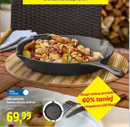 Lidl Patelnia żeliwna Grillmeister oferta
