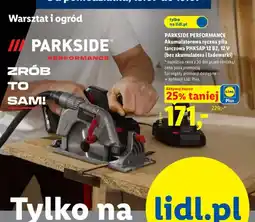 Lidl Akumulatorowa ręczna piła tarczowa Parkside Performance oferta