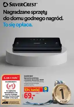 Lidl Zgrzewarka próżniowa Silvercrest z zestawem akcesoriów oferta