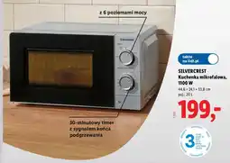 Lidl Kuchenka mikrofalowa SilverCrest oferta