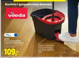 Lidl Zestaw do mycia podłóg z mopem Vileda Easy Wring & Clean oferta