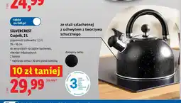 Lidl Czajnik ze stali szlachetnej SILVERCREST oferta
