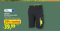 Lidl Bermudy robocze męskie Parkside oferta