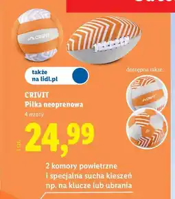 Lidl Piłka neoprenowa Crivit oferta