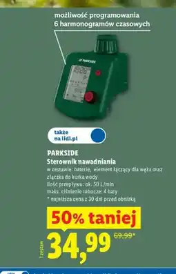Lidl Sterownik nawadniania Parkside oferta