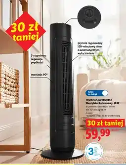Lidl Wentylator kolumnowy Tronic/Silvercrest 50W oferta