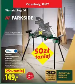 Lidl Uniwersalna podstawa do maszyn PARKSIDE oferta
