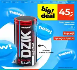 Dealz Kawa rozpuszczalna WK Dzik Headshot o smaku czekoladowym oferta