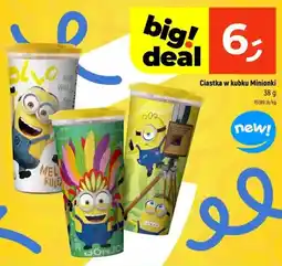 Dealz Ciastka w kubku Minionki oferta