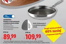 Lidl SILVERCREST Patelnia ze stali szlachetnej o strukturze plastra miodu oferta