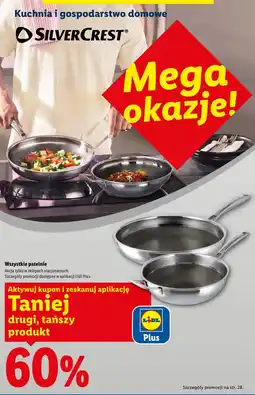 Lidl Wszystkie patelnie SILVERCREST oferta
