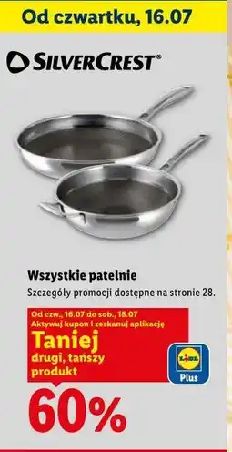 Lidl Wszystkie patelnie oferta