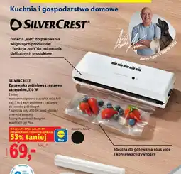 Lidl Silvercrest Zgrzewarka próżniowa z zestawem akcesoriów, 130 W oferta