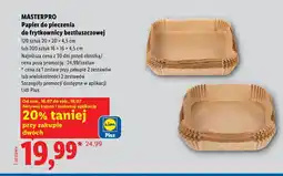 Lidl MASTERPRO Papier do pieczenia do frytkownicy beztłuszczowej oferta