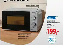 Lidl SILVERCREST Kuchenka mikrofalowa, 1100 W oferta