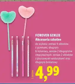 Lidl FOREVER GIRLIE Akcesoria szkolne oferta