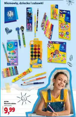 Lidl ASTRA Akcesoria szkolne oferta