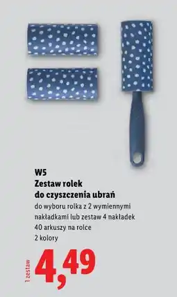 Lidl W5 Zestaw rolek do czyszczenia ubrań oferta