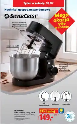 Lidl SILVERCREST Robot kuchenny czarny, 600 W oferta