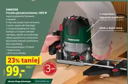 Lidl PARKSIDE Frezarka górnowrzecionowa, 1200 W oferta