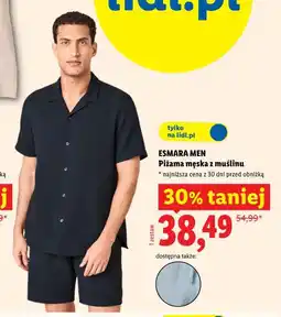 Lidl Piżama męska oferta