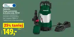 Lidl PARKSIDE Pompa zanurzeniowa do brudnej wody, 1100 W oferta