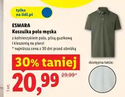 Lidl ESMARA Koszulka polo męska oferta