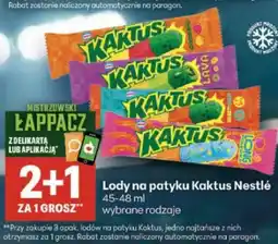 Delikatesy Centrum Lody na patyku Kaktus Nestlé oferta