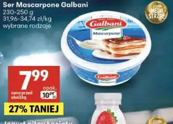 Delikatesy Centrum Ser Mascarpone Galbani oferta