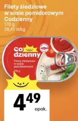 Delikatesy Centrum Filety śledziowe w sosie pomidorowym Codzienny oferta