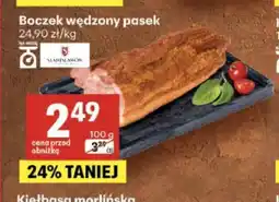 Delikatesy Centrum Boczek wędzony pasek oferta