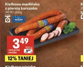 Delikatesy Centrum Kiełbasa morlińska z piersią kurczaka oferta