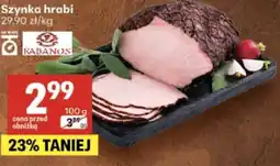 Delikatesy Centrum Szynka hrabi Kabanos oferta