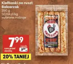 Delikatesy Centrum Kiełbaski na ruszt Balcerzak oferta
