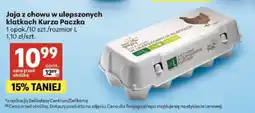 Delikatesy Centrum Jaja z chowu w ulepszonych klatkach Kurza Paczka oferta