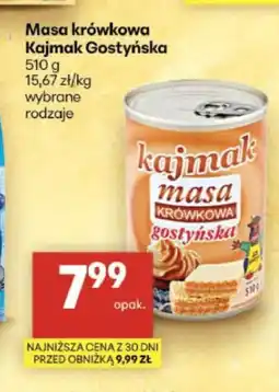 Delikatesy Centrum Masa krówkowa Kajmak Gostyńska oferta