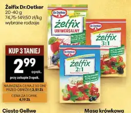 Delikatesy Centrum Żelfix Dr.Oetker oferta
