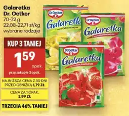 Delikatesy Centrum Galaretka Dr. Oetker oferta