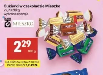 Delikatesy Centrum Cukierki w czekoladzie Mieszko oferta