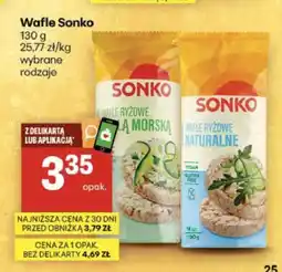 Delikatesy Centrum Wafle Sonko oferta