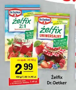 Gram Market Żelfix Dr. Oetker oferta