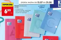 Biedronka Zeszyt tematyczny Oxford A5/60 do matematyki oferta