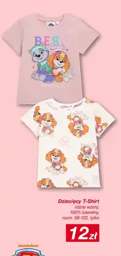 KiK Dziecięcy T-Shirt Paw Patrol oferta