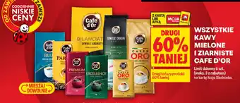 Biedronka Kawy mielone i ziarniste Cafe d'Or oferta