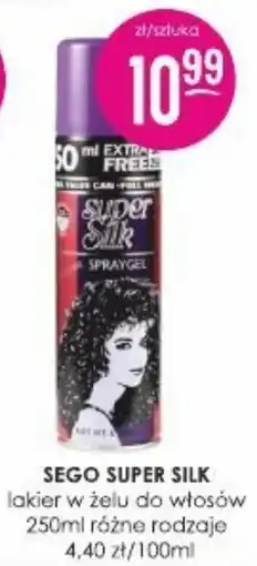 Jaśmin SEGO SUPER SILK lakier w żelu do włosów oferta