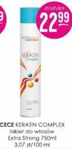 Jaśmin CECE KERATIN COMPLEX lakier do włosów Extra Strong oferta