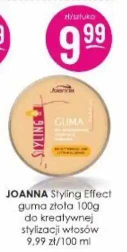 Jaśmin JOANNA Styling Effect guma złota oferta