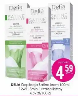 Jaśmin Delia Depilacja Satine krem oferta